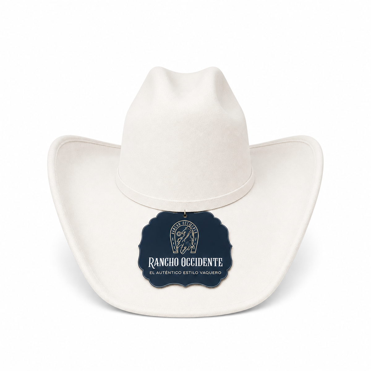 Sombrero Vaquero Texano de Gamuza Estilo Western
