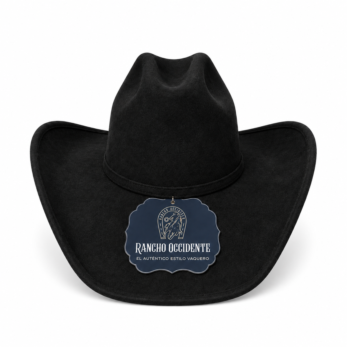 Sombrero Vaquero Texano de Gamuza Estilo Western