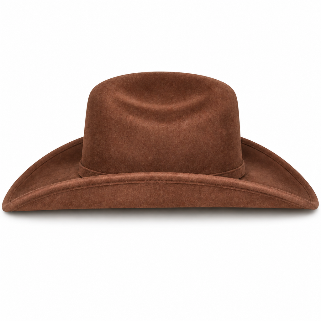 Sombrero Vaquero Texano de Gamuza Estilo Western