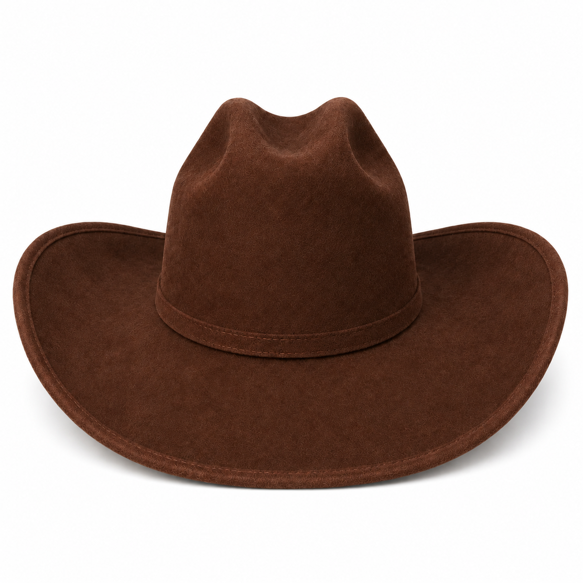 Sombrero Vaquero Texano de Gamuza Estilo Western