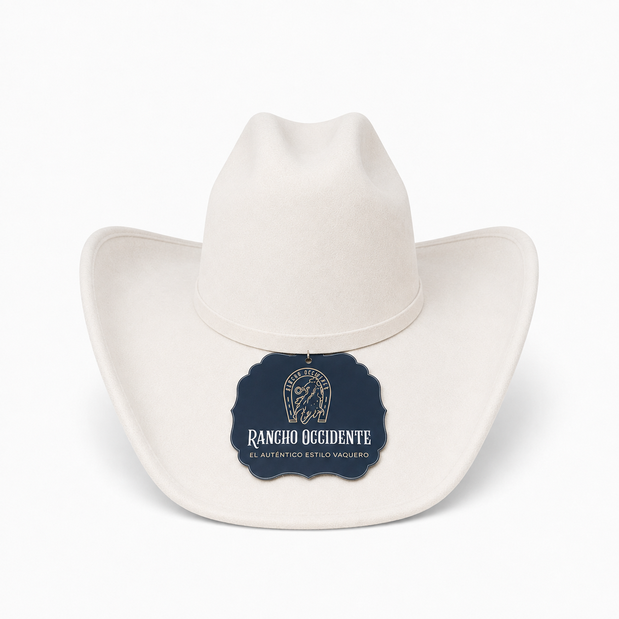 Sombrero Vaquero Texano de Gamuza Estilo Western