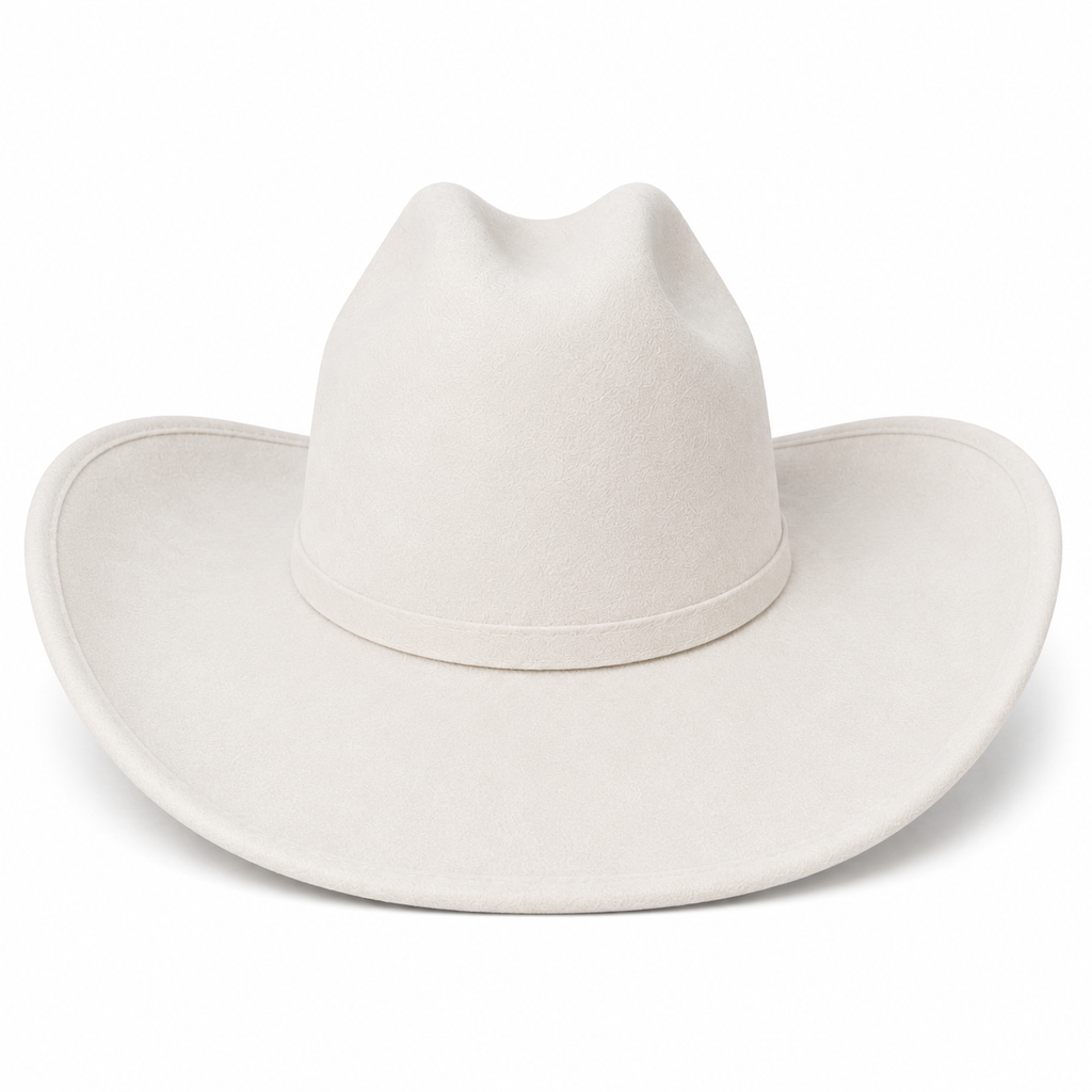 Sombrero Vaquero Texano de Gamuza Estilo Western
