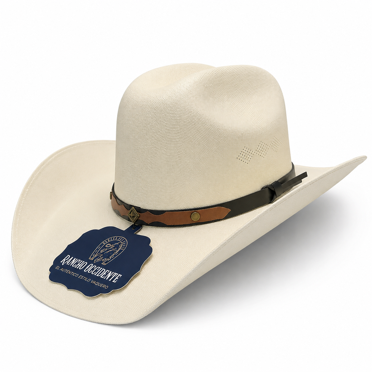 Sombrero Vaquero de Lona Estilo Chihuahua Beige