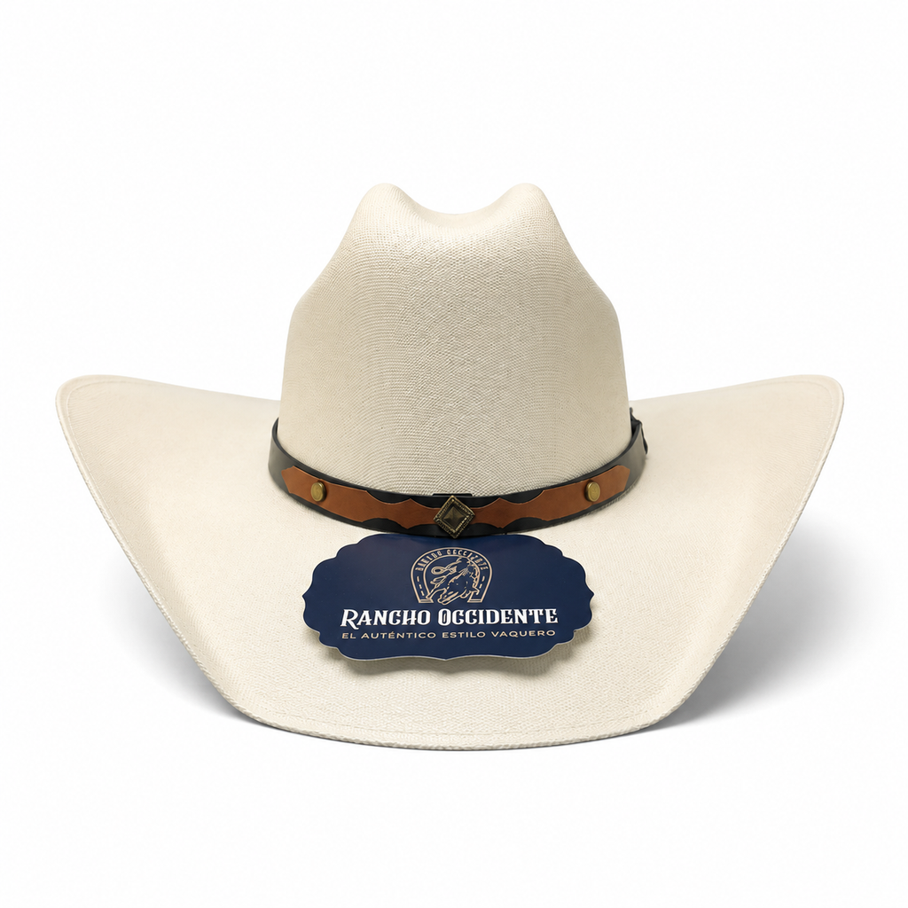 Sombrero Vaquero de Lona Estilo Chihuahua Beige