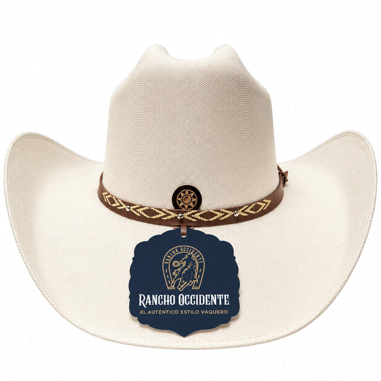 Sombrero Vaquero de Lona Estilo Marlboro