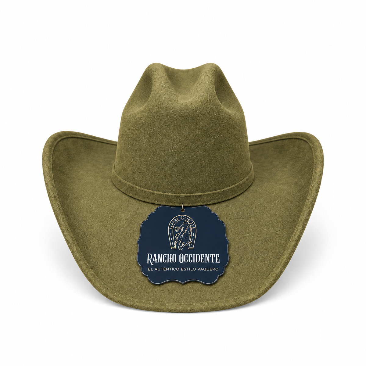 Sombrero Vaquero Texano de Gamuza Estilo Western