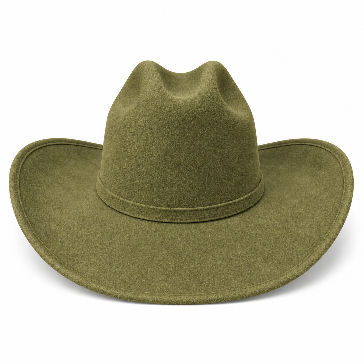 Sombrero Vaquero Texano de Gamuza Estilo Western