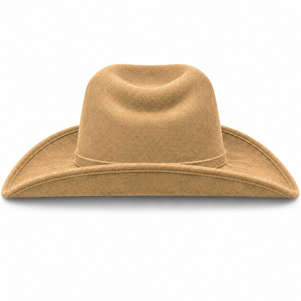 Sombrero Vaquero Texano de Gamuza Estilo Western