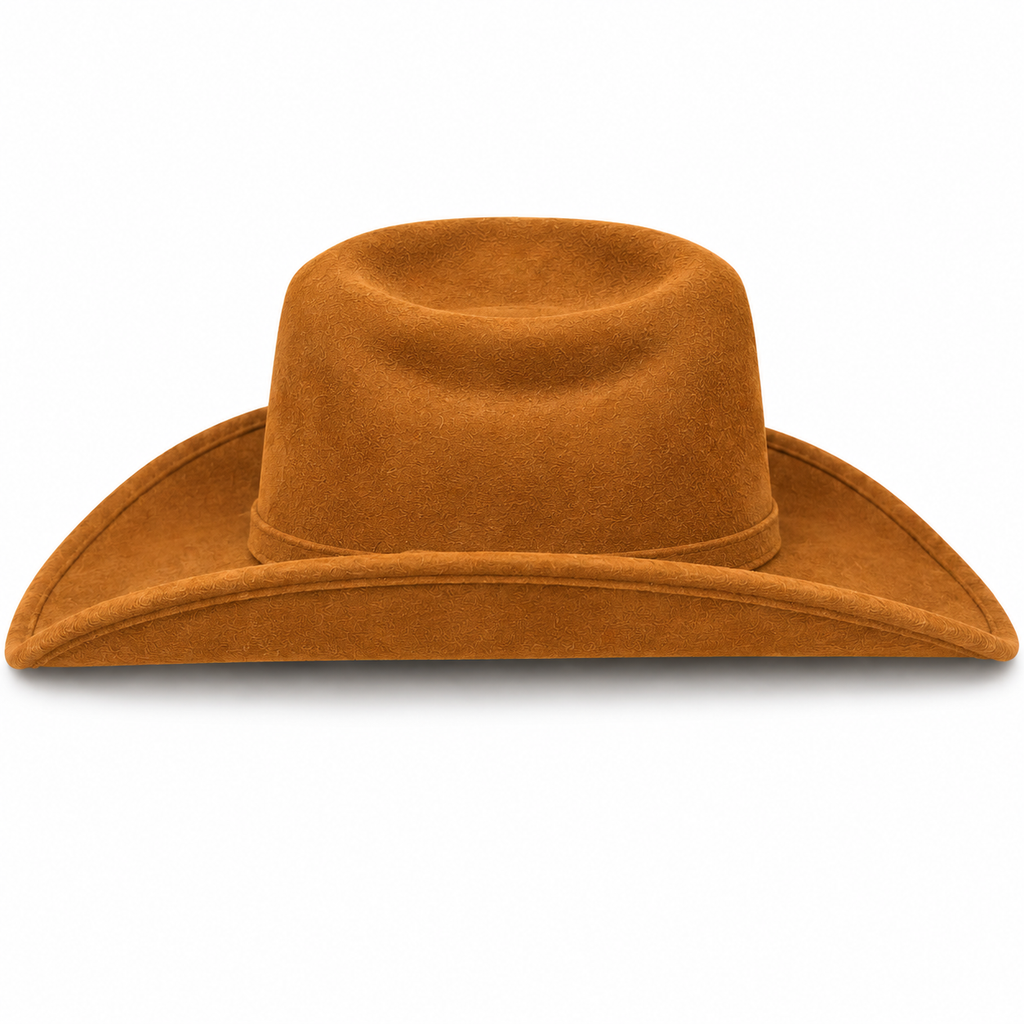 Sombrero Vaquero Texano de Gamuza Estilo Western