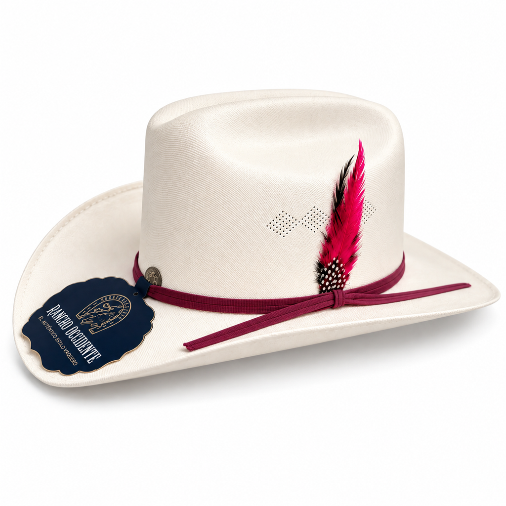 Sombrero Vaquero de Lona Tipo Sinaloa Dama