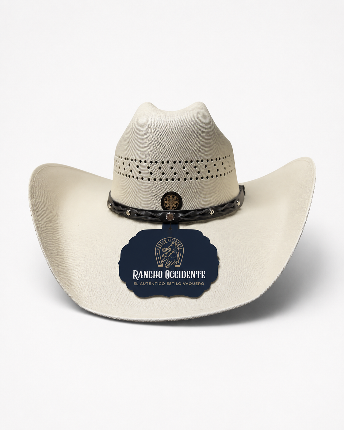 Sombrero Vaquero de Lona Estilo Chihuahua Beige