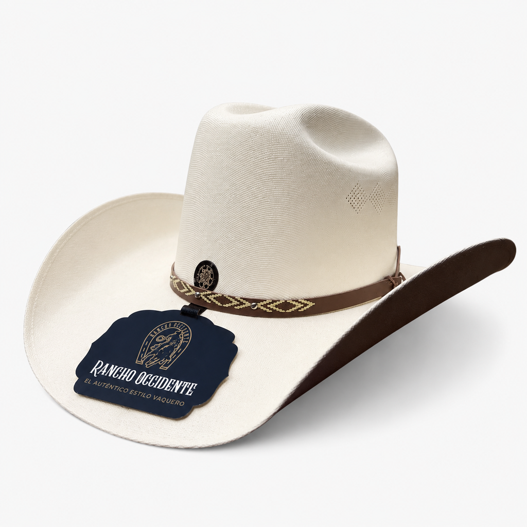 Sombrero Vaquero de Lona Estilo Marlboro