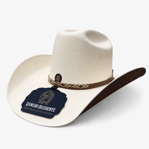Sombrero Vaquero de Lona Estilo Marlboro
