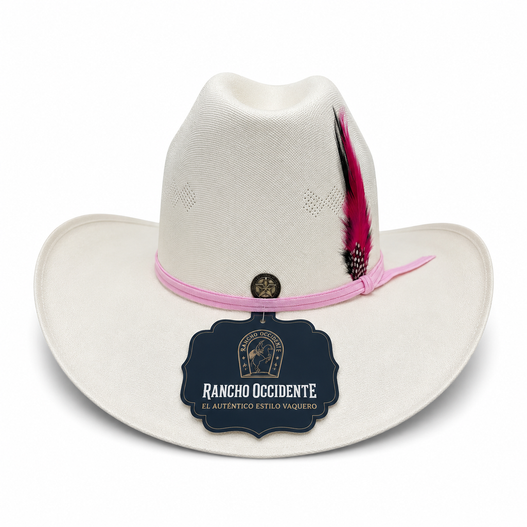 Sombrero Vaquero de Lona Tipo Sinaloa Edición Dama