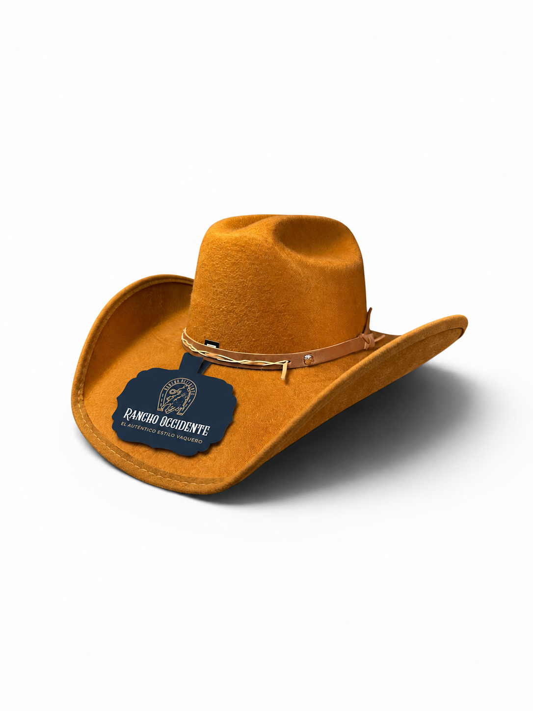Sombrero Vaquero Texano de Dubetina Horma Yellowstone - Caramelo