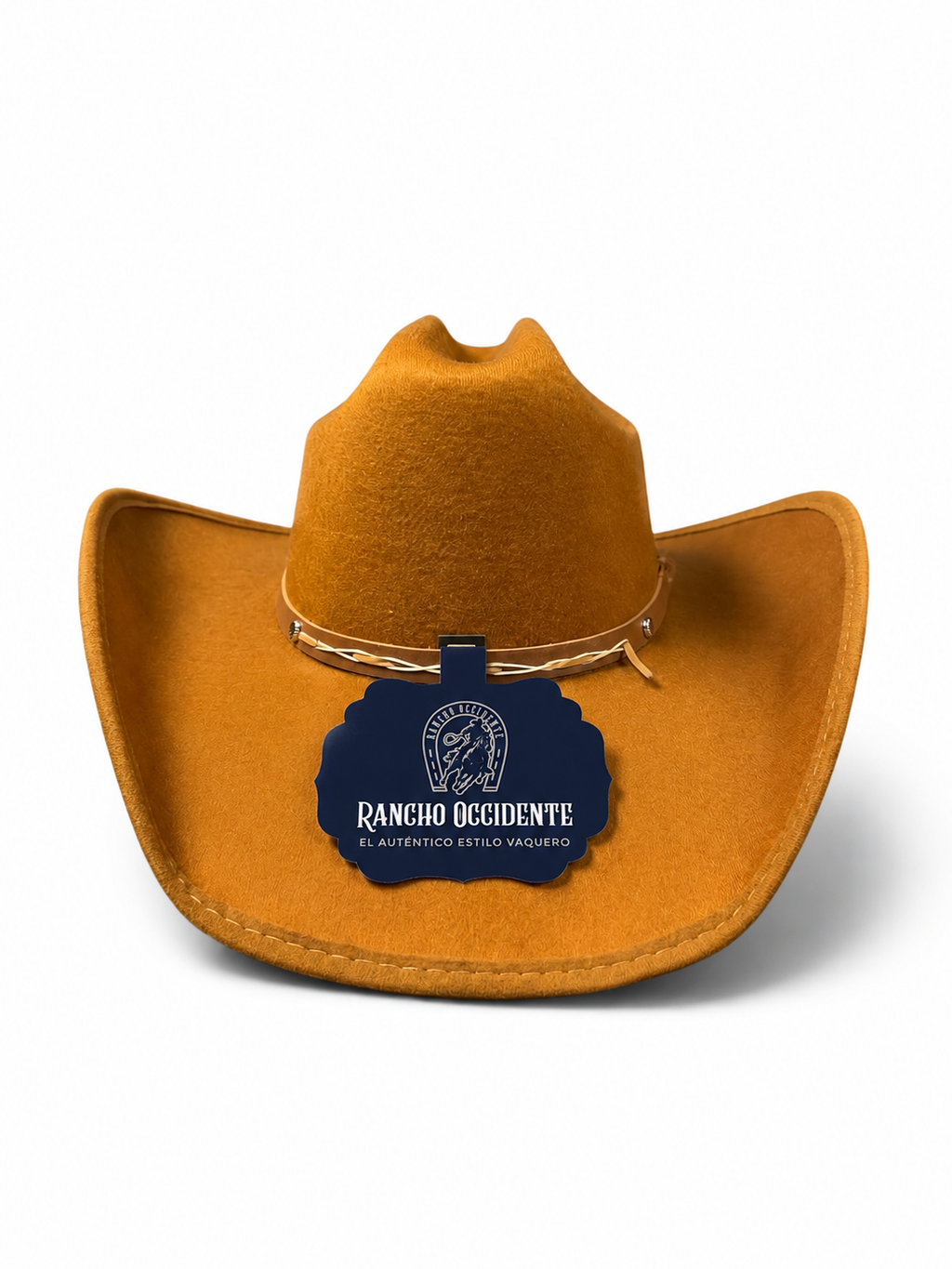 Sombrero Vaquero Texano de Dubetina Horma Yellowstone - Caramelo