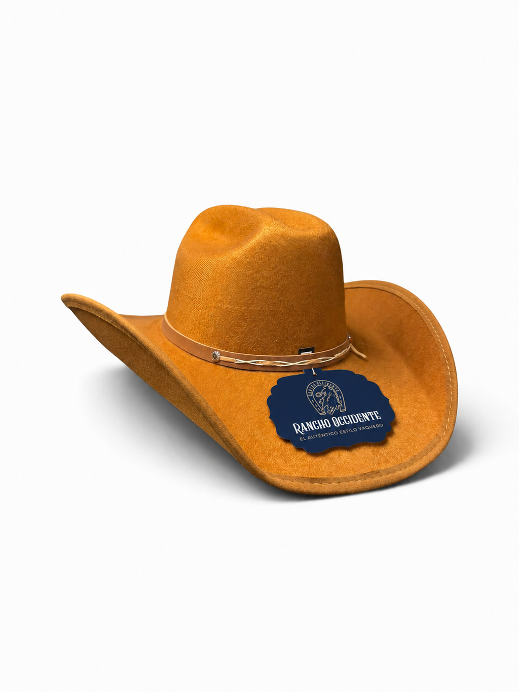 Sombrero Vaquero Texano de Dubetina Horma Yellowstone - Caramelo
