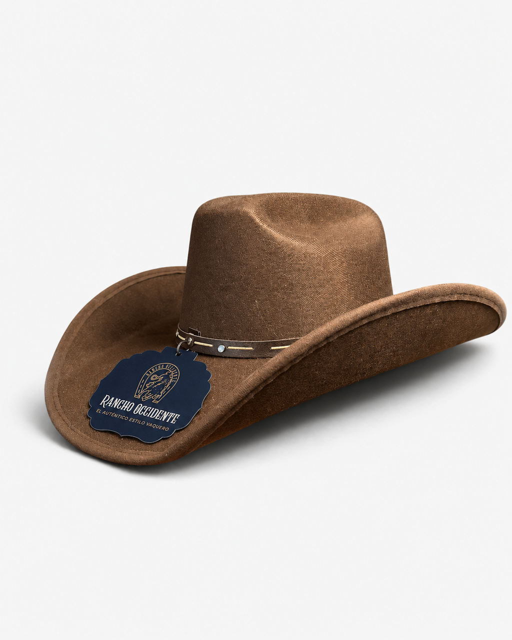 Sombrero Vaquero Texano de Dubetina Horma Yellowstone - Chocolate