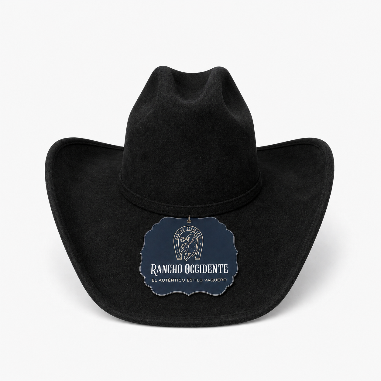Sombrero Vaquero Texano de Gamuza Estilo Western