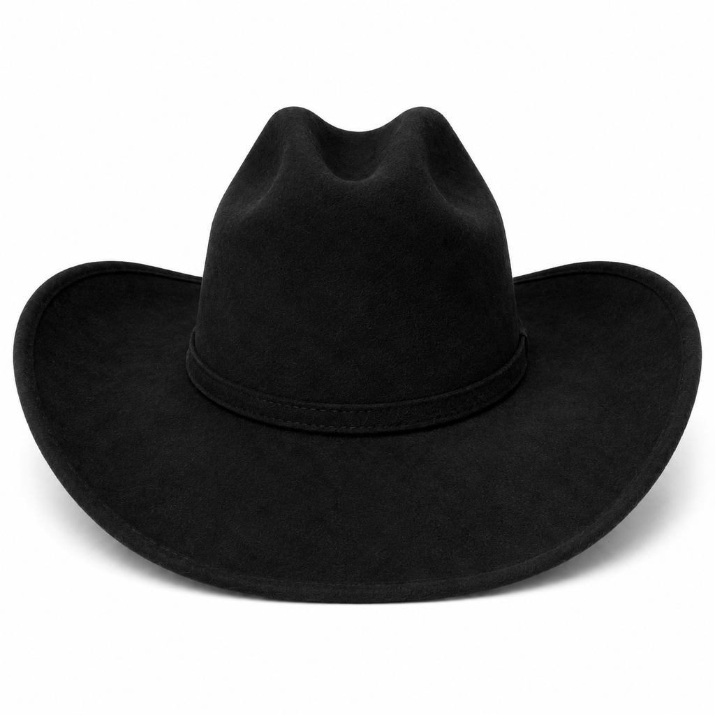 Sombrero Vaquero Texano de Gamuza Estilo Western