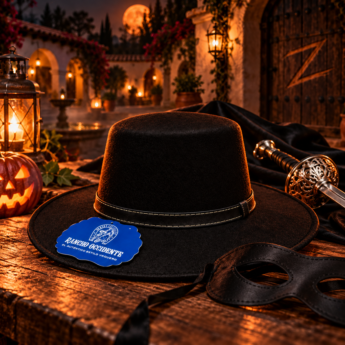 Sombrero Cordobés EL ZORRO de Dubetina Ala Plana