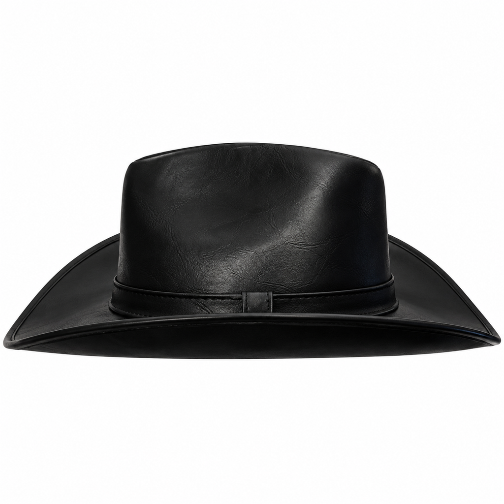 Sombrero Vaquero Texano de Vinipiel Estilo Arthur Morgan