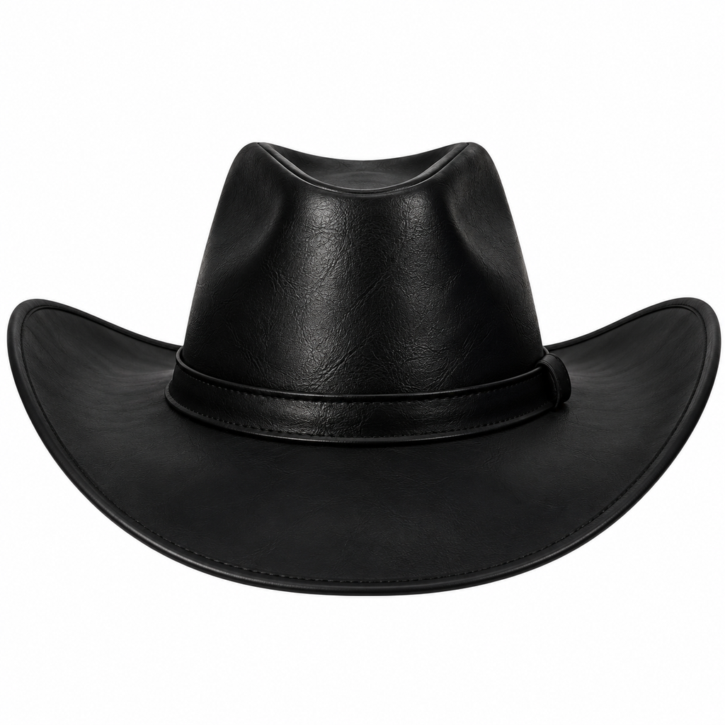 Sombrero Vaquero Texano de Vinipiel Estilo Arthur Morgan