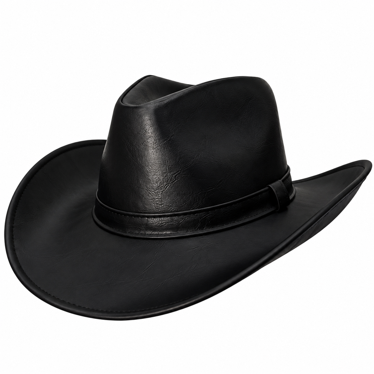 Sombrero Vaquero Texano de Vinipiel Estilo Arthur Morgan